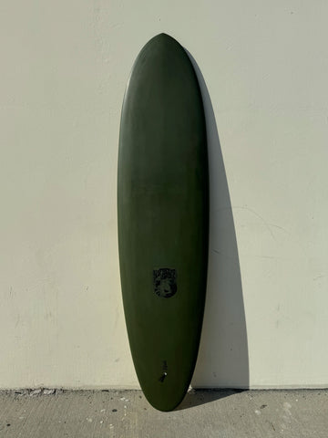 Koz McRae SurfingBoards | 7'2" Slide Piece - TreeFrog Greens Surfboard - Surf Bored