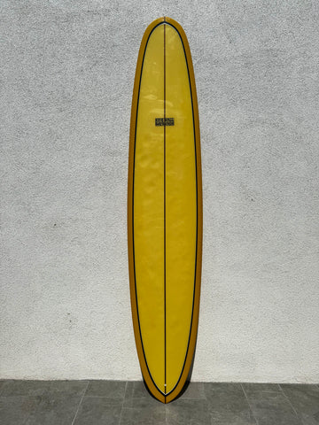 Kris Hall | 9'4" Jazz Pin Yellow Longboard (USED)