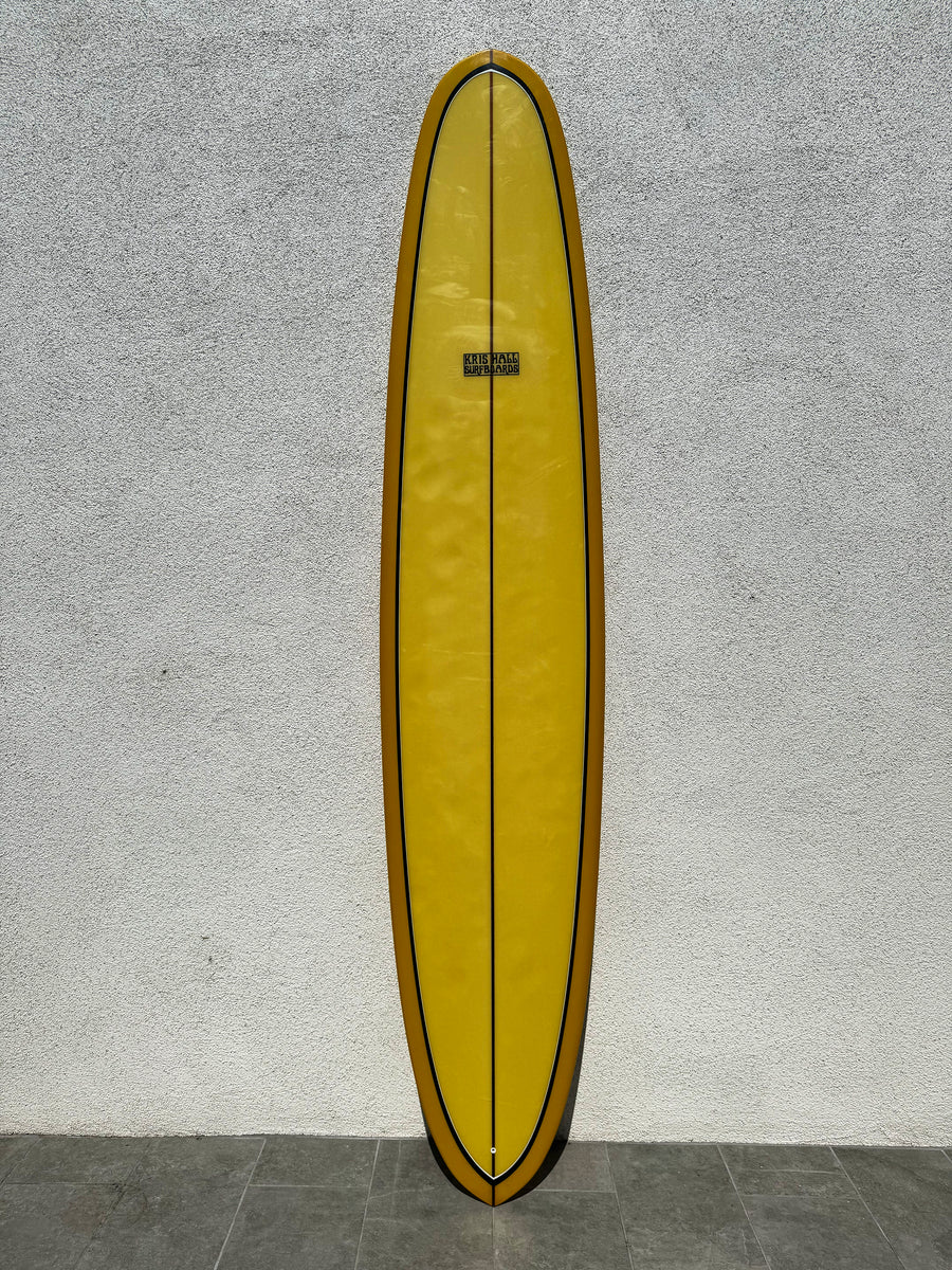 Kris Hall | 9'4" Jazz Pin Yellow Longboard (USED)