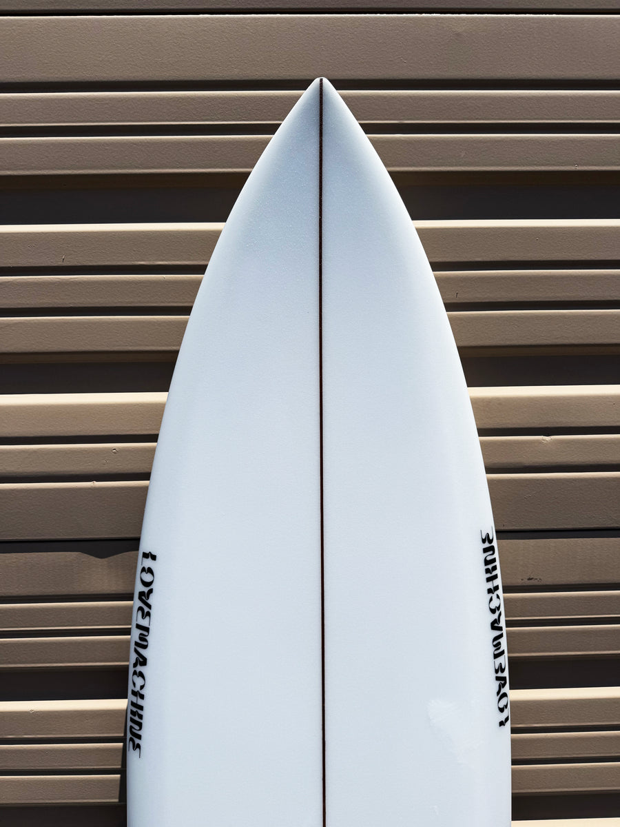 Love Machine | 5’10” Pedestrian Ship Clear Surfboard