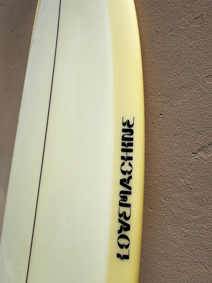 Love Machine | 6’9” FM Old Board Yellow Surfboard