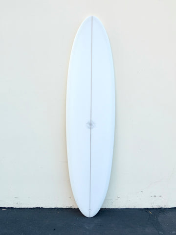 Mandala | 7’0” Jam Karet Twinzer Mid Clear Surfboard