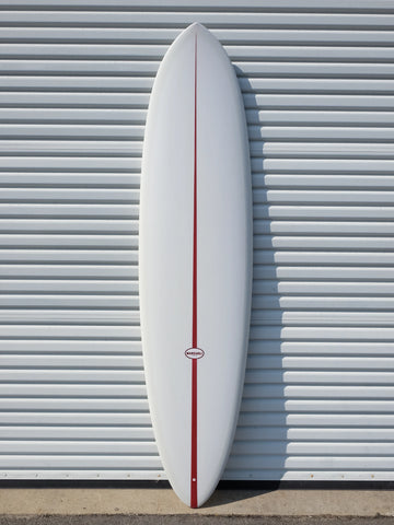 7'2" M4 Pin Red Wedge Surfboard - Surf Bored