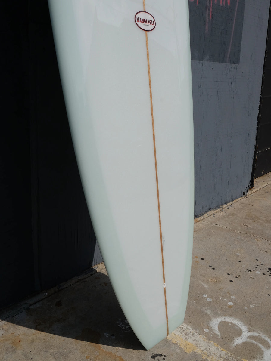 9'2" M5 Noserider Green Resin Longboard - Surf Bored