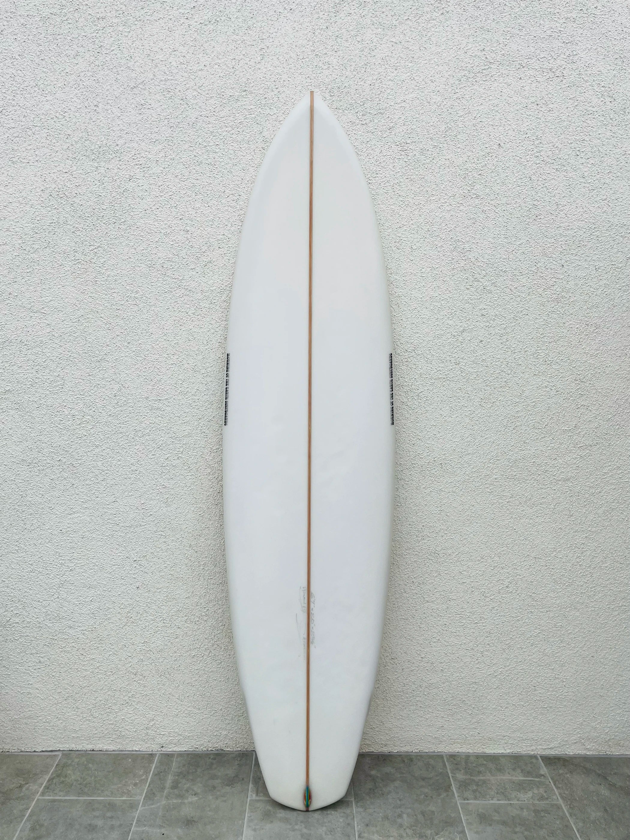 Morning Of The Earth | 6'7” FIJI Diamond Tail Clear Surfboard (USED)