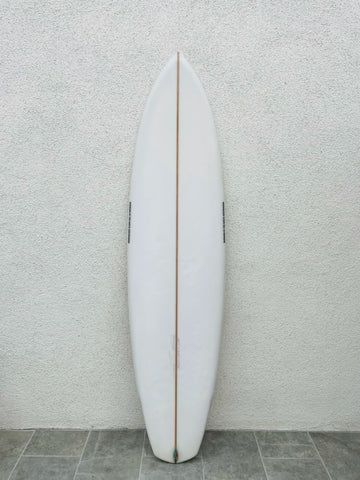 Morning Of The Earth | 6’7” FIJI Diamond Tail Clear Surfboard (USED) - Surf Bored