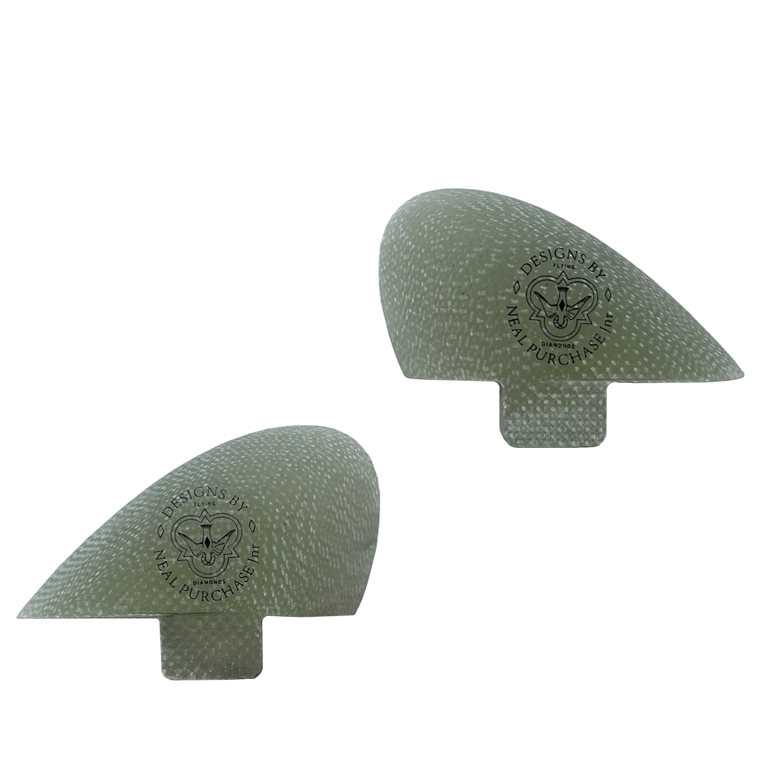 NPJ Duozer Side Fin - FCS Single Tab - Surf Bored