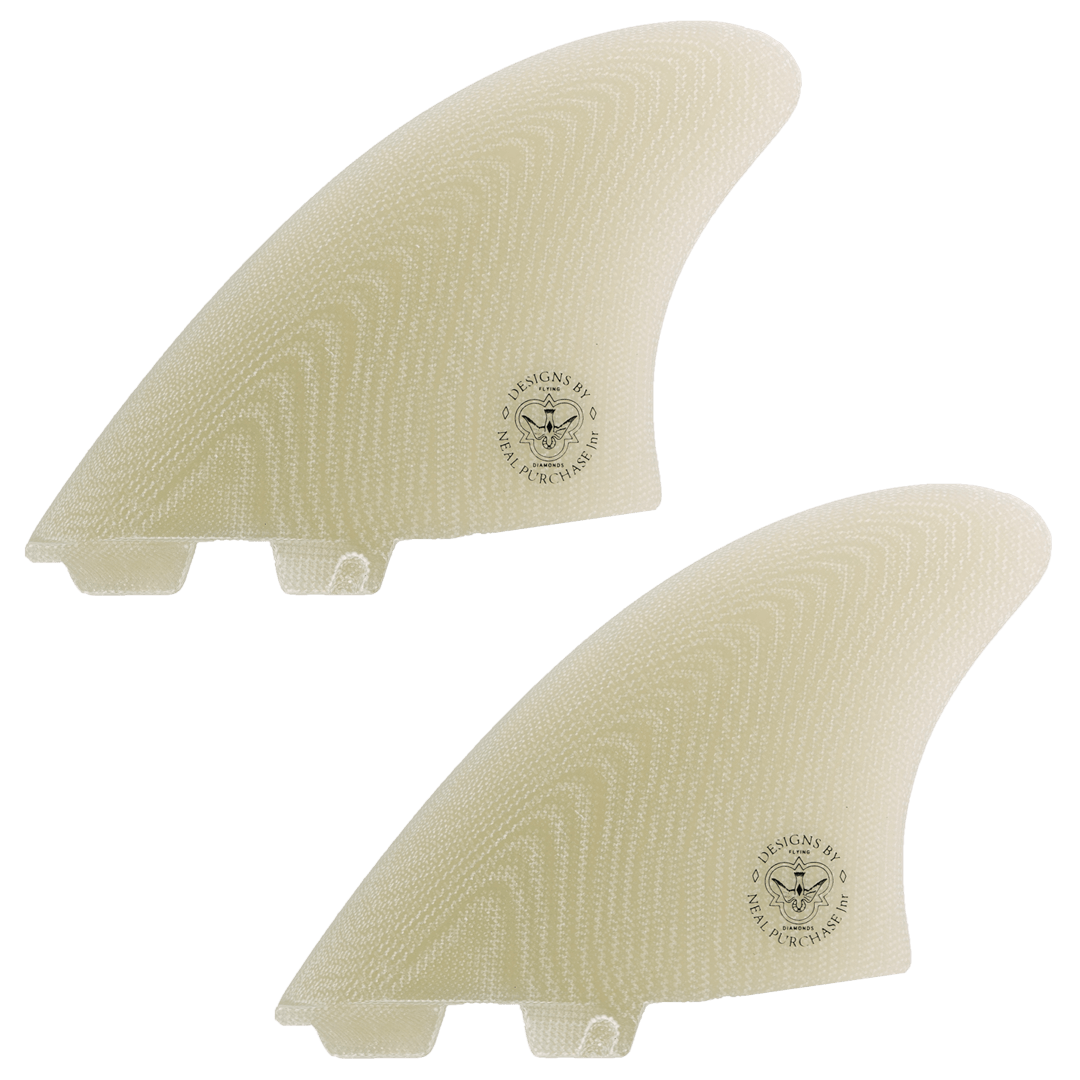 NPJ Keel Fin Twin Set - Surf Bored