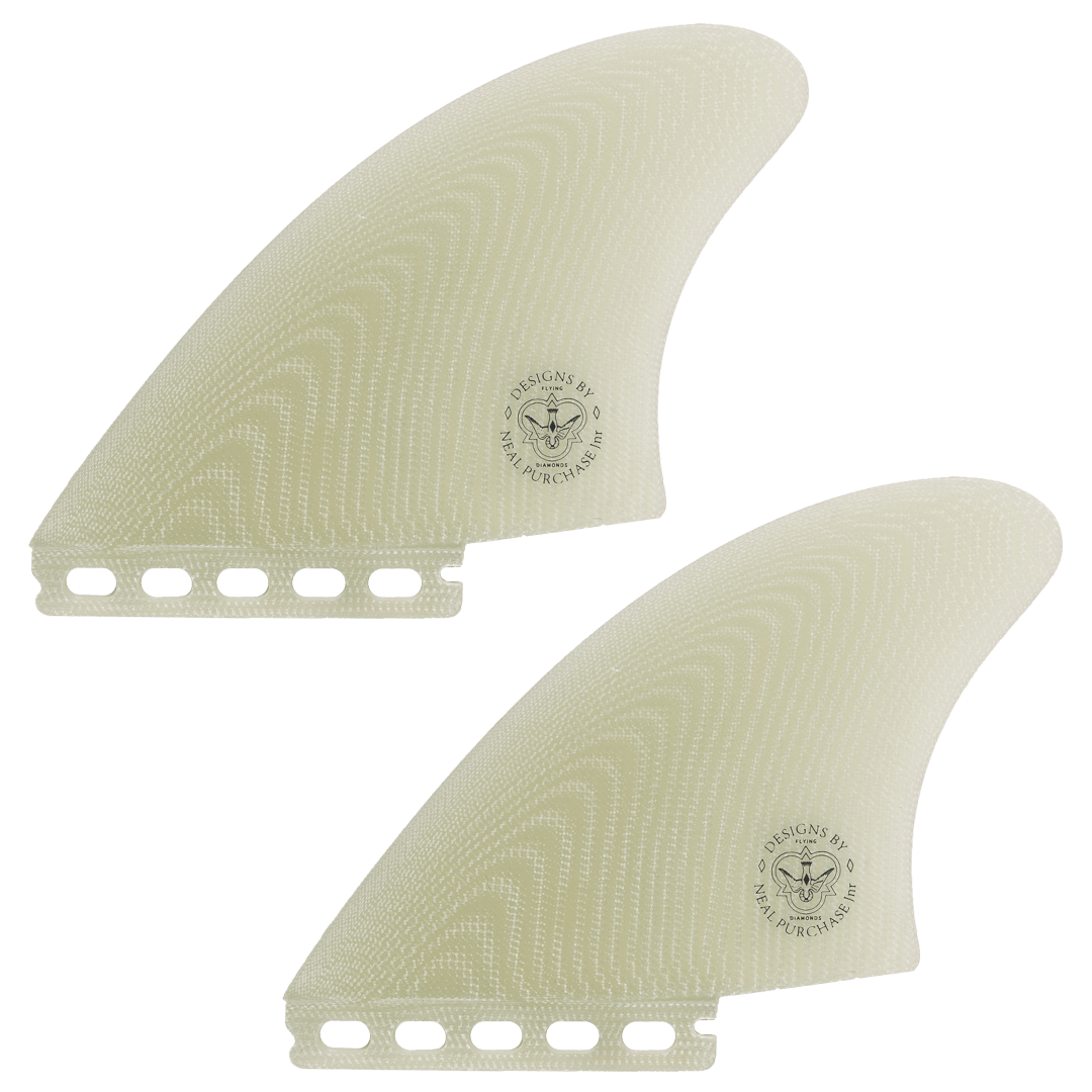 NPJ Keel Fin Twin Set - Surf Bored