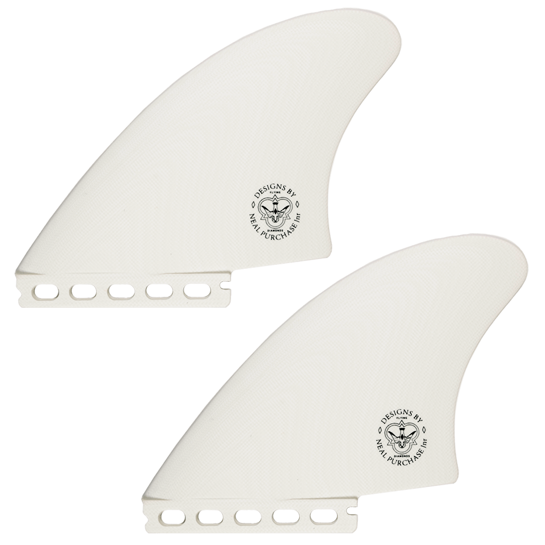 NPJ Keel Fin Twin Set - Surf Bored