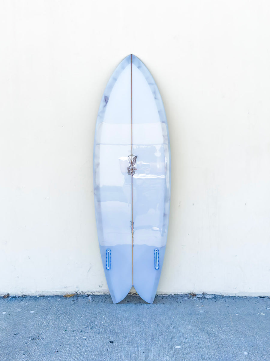 Nuevo Camino | 5'8” Escondido Keel Stone Wash Polish Surfboard - Surf Bored
