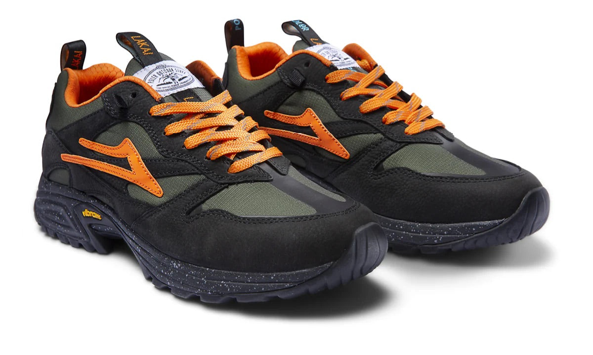 Lakai | Poler Evo 2.0 Trail - Black Nubuck - Surf Bored