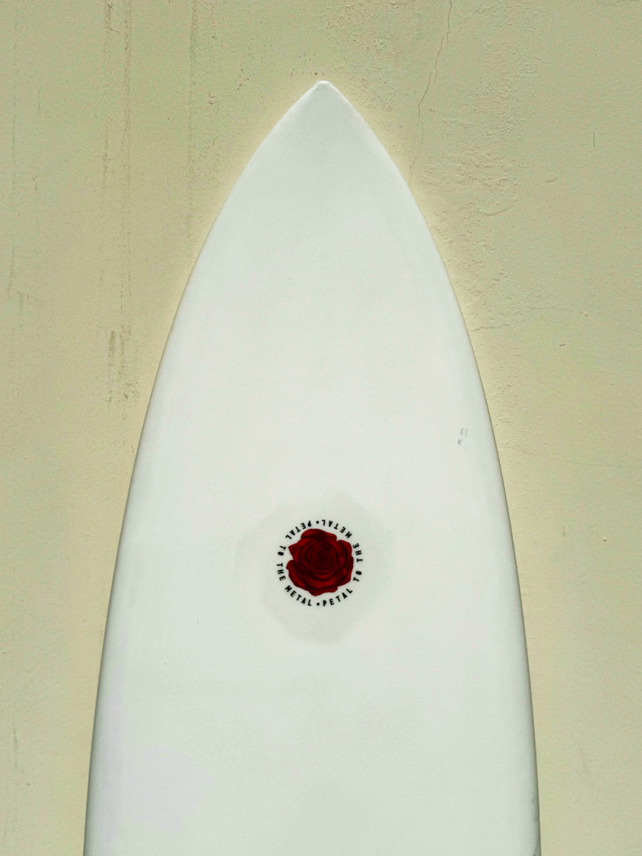 Petal to the Metal | 6’3" Debra Double Opaque Surfboard - Surf Bored