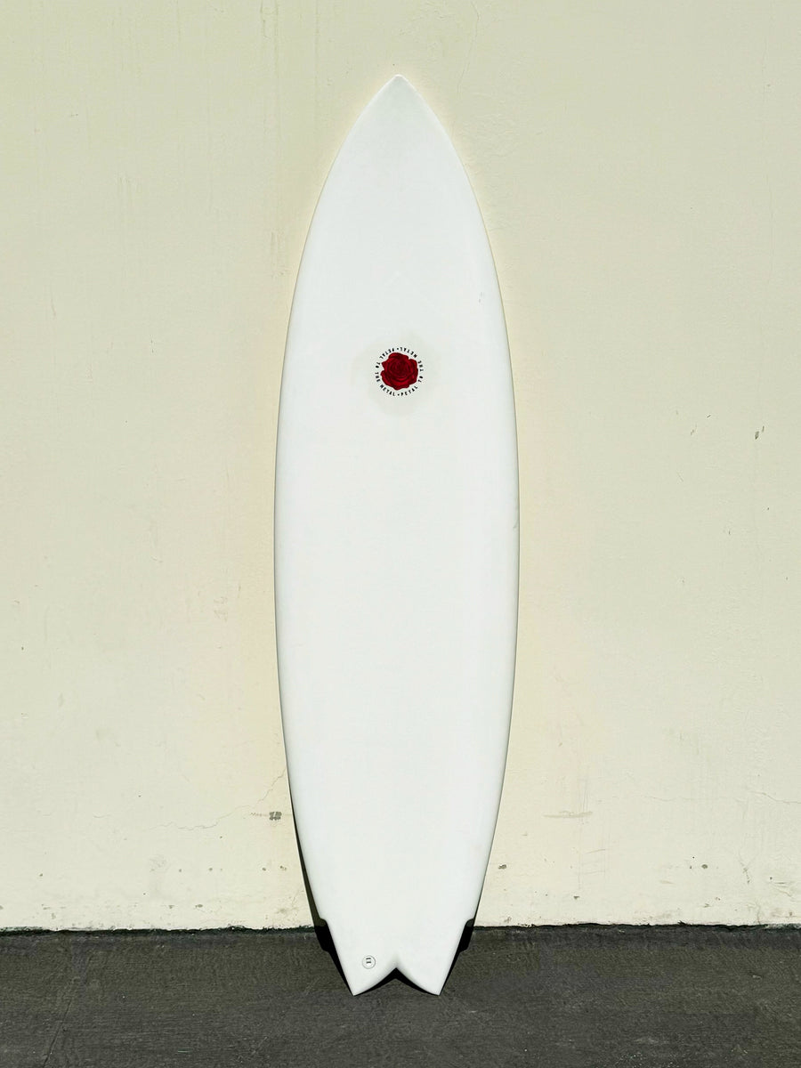 Petal to the Metal | 6’3" Debra Double Opaque Surfboard - Surf Bored