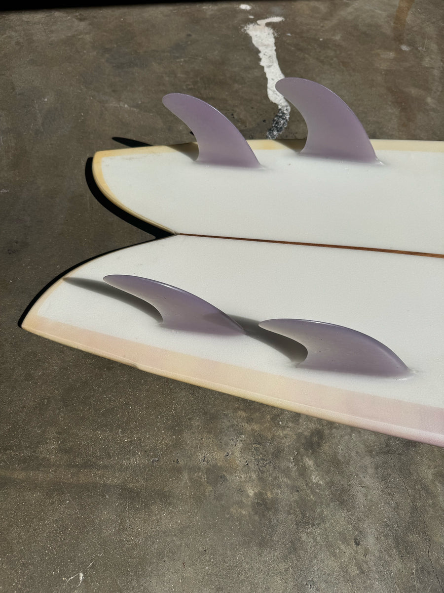 Rich Pavel | 5’8” Microwing Quad Abstract Surfboard (USED)