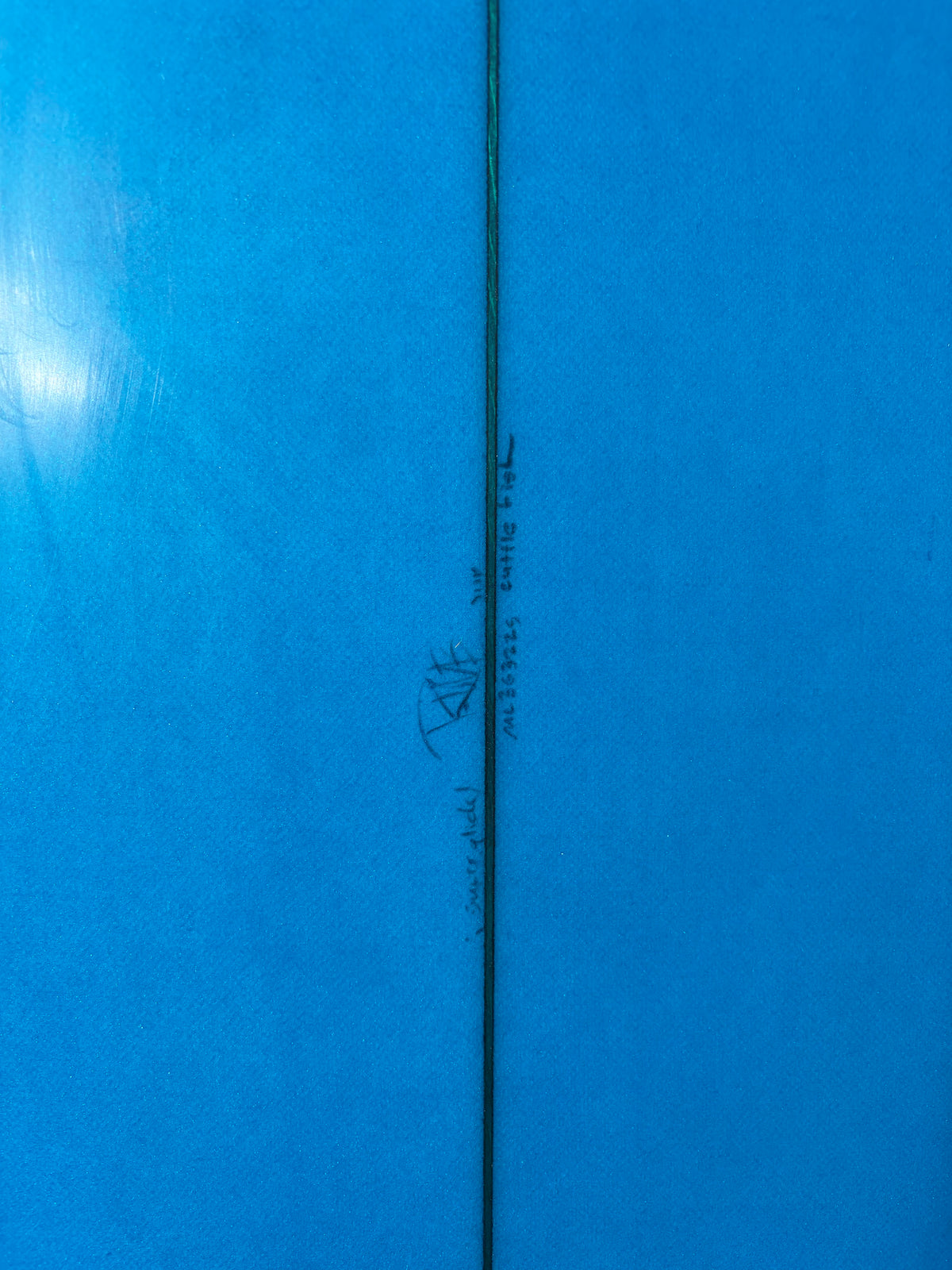 Ryan Burch | 6’2” Cuttle Fish Blue and Orange Surfboard (USED) - Surf Bored