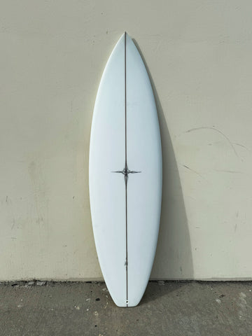 Ryan Burch | 6’0” Symmetrical Thruster Clear Surfboard - Surf Bored