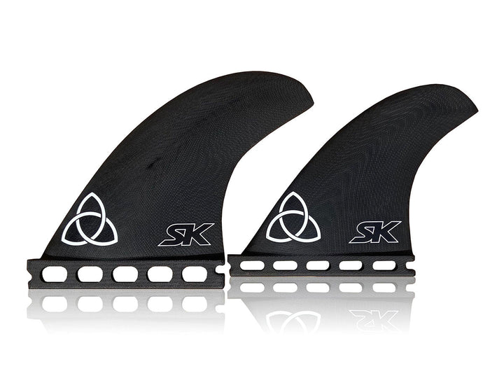 Captain Fin Co. | Tyler Warren Quad Black Surfboard Fins (Single Tab)