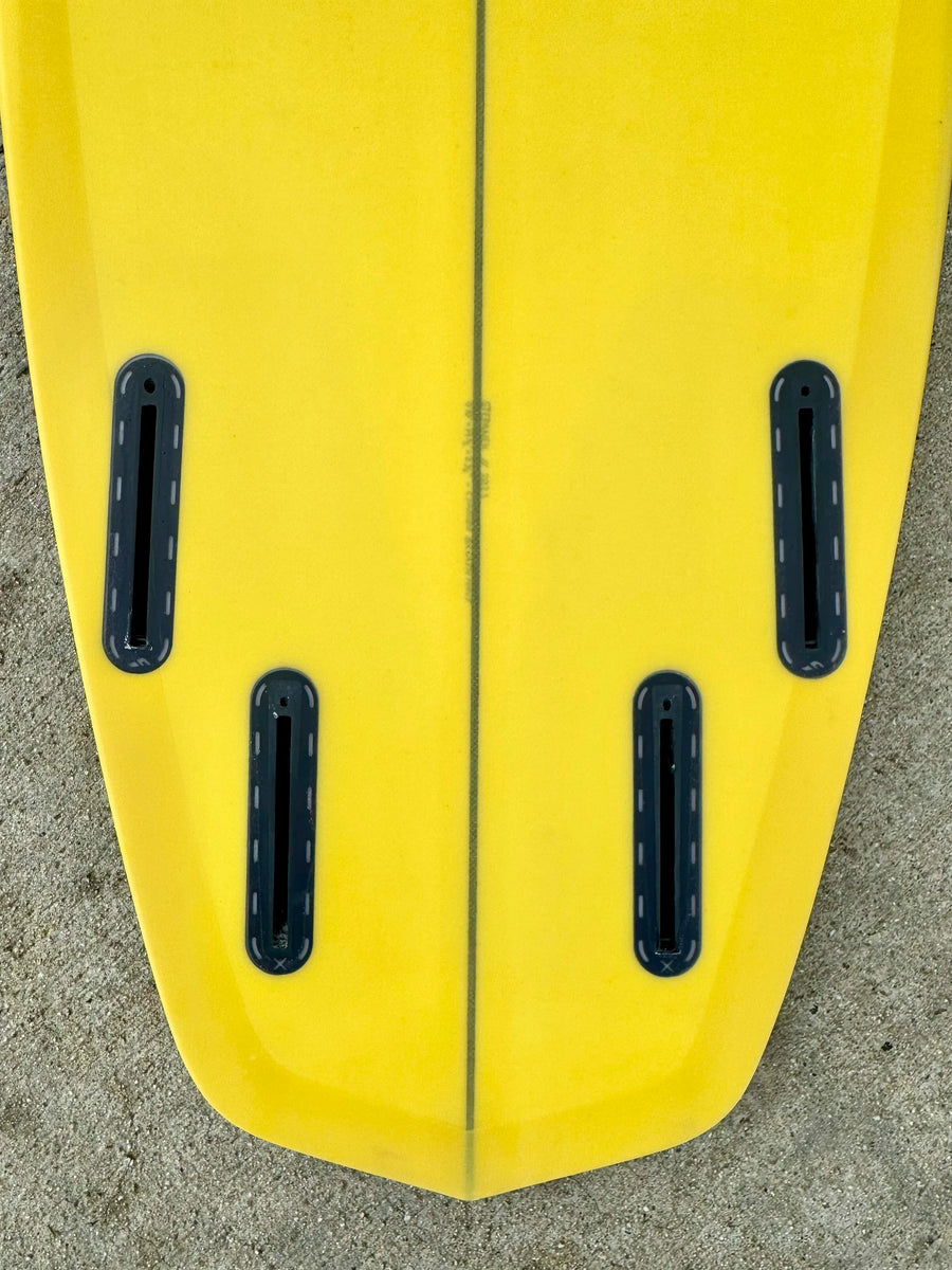 STPNK | 5’10” CBM Quad Butter Yellow Surfboard