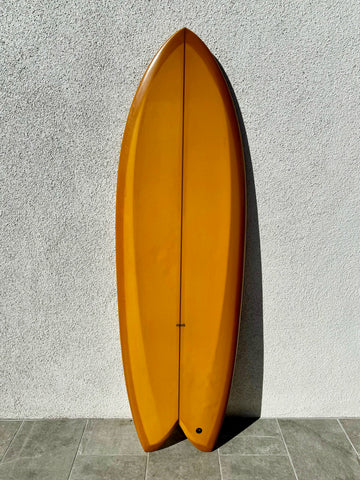 STPNK | 5’6” Type 2 Fish Sienna Brown Surfboard (USED) - Surf Bored