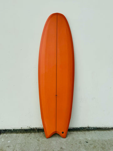 STPNK | 5’8” Dekta Desert Red Fish Surfboard - Surf Bored