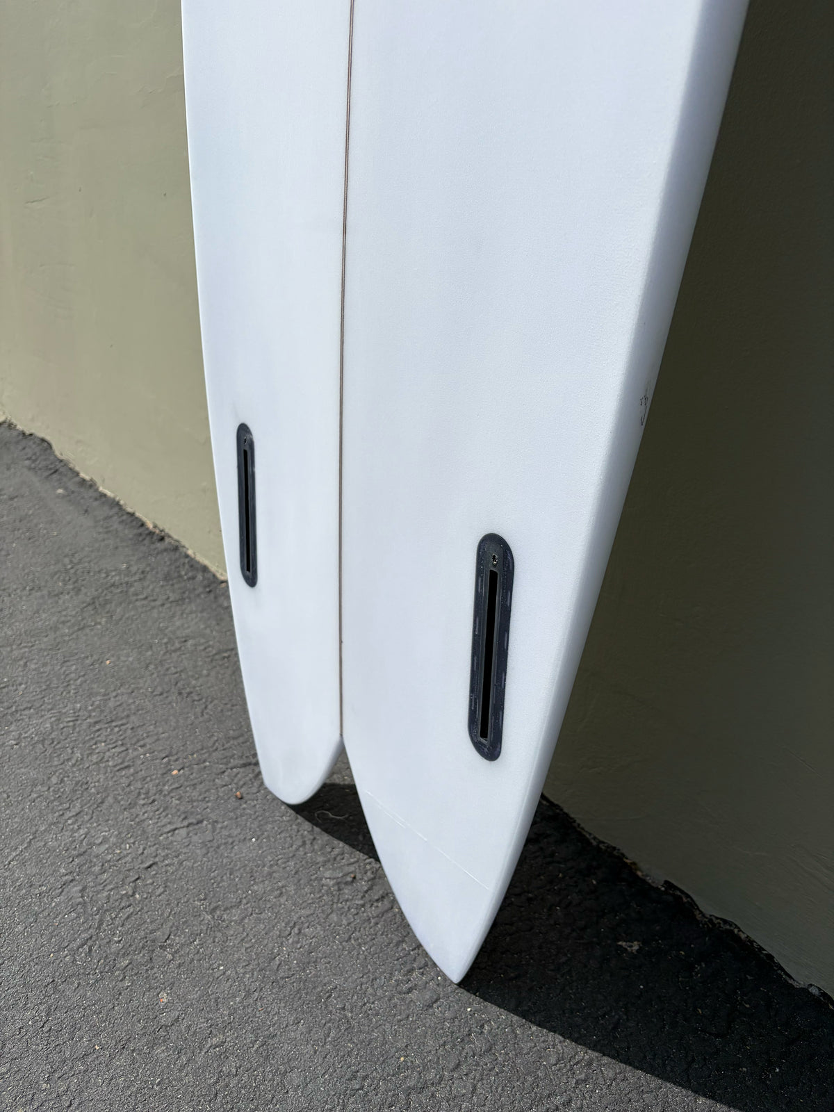 STPNK | 6’0” Fish Clear Twin Fin Surfboard - Surf Bored