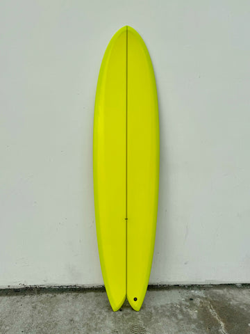 STPNK | 7’2” Pelusa Neon Green Thruster Surfboard