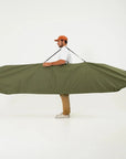 Olive Drab Canvas Surfboard Bag - Surf Bored