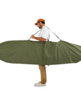 Olive Drab Canvas Surfboard Bag - Surf Bored