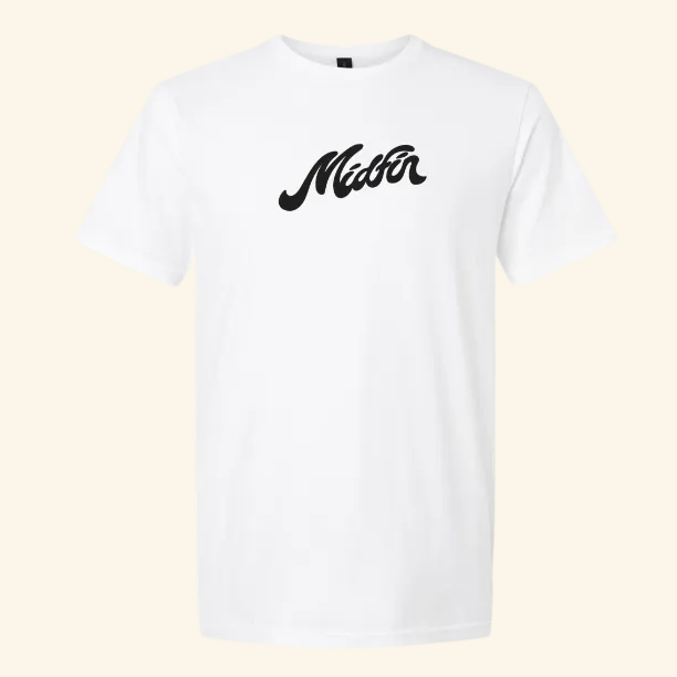 Midfin Forever Tee (WHITE) - Surf Bored
