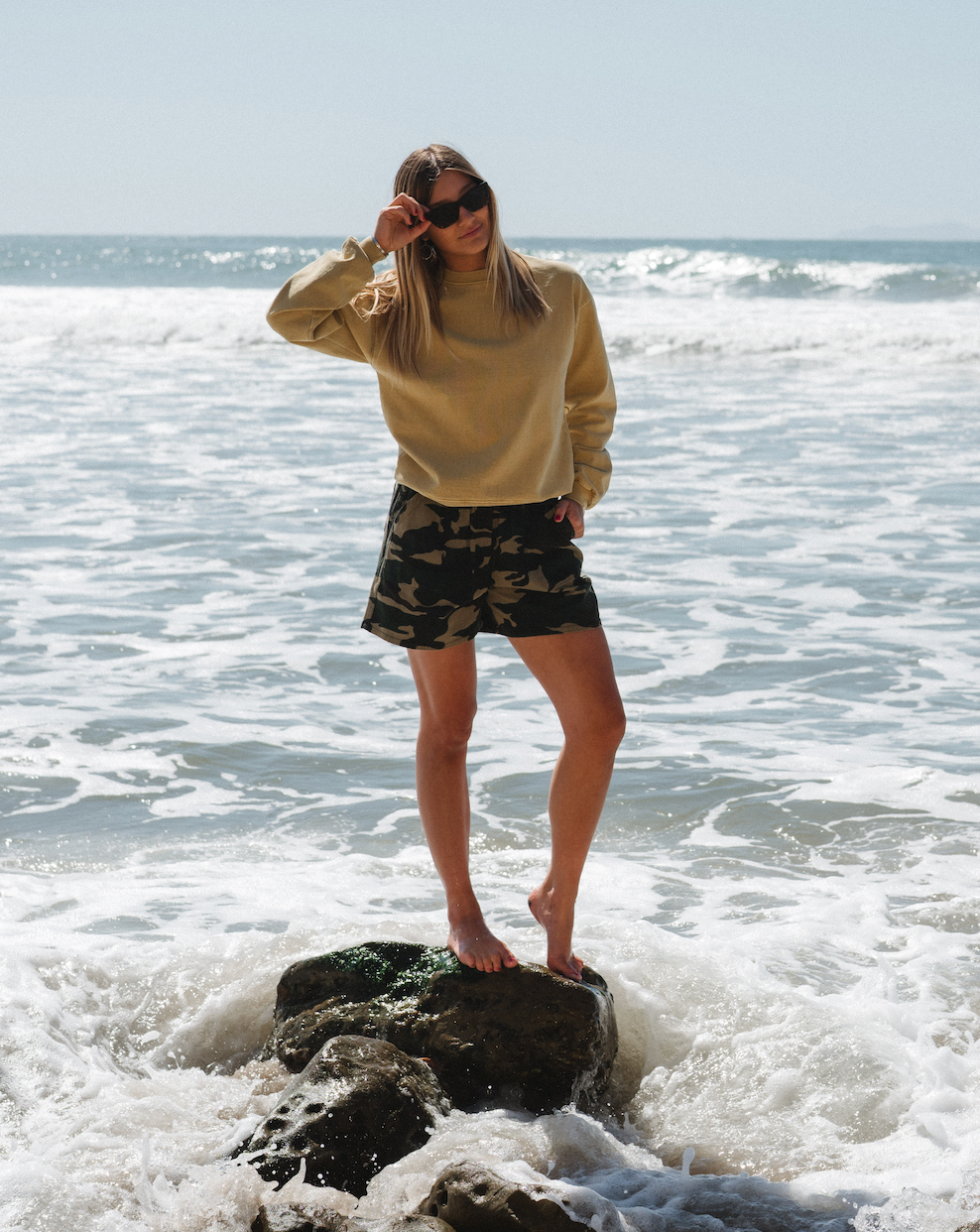 Post Surf Crew Sweatshirt