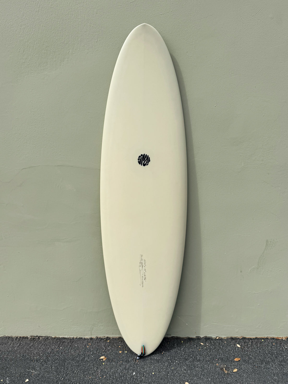 Simon Jones Designs | 5’10” Remote Location Egg Shell Surfboard - Surf Bored