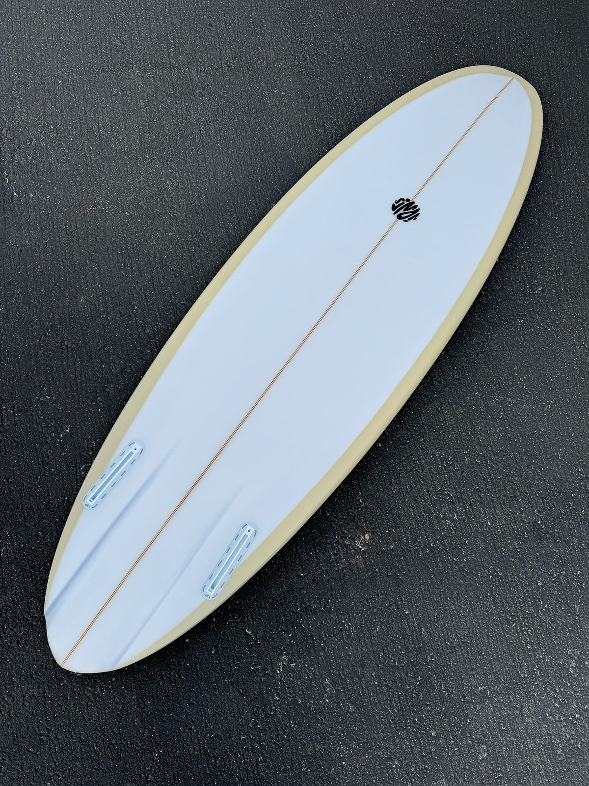 Simon Jones Designs | 5’10” Remote Location Egg Shell Surfboard - Surf Bored