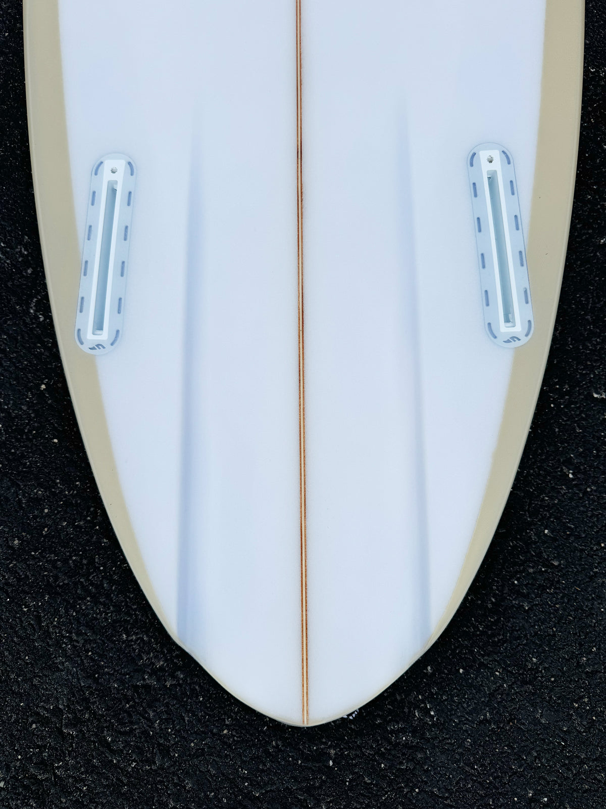 Simon Jones Designs | 5’10” Remote Location Egg Shell Surfboard - Surf Bored