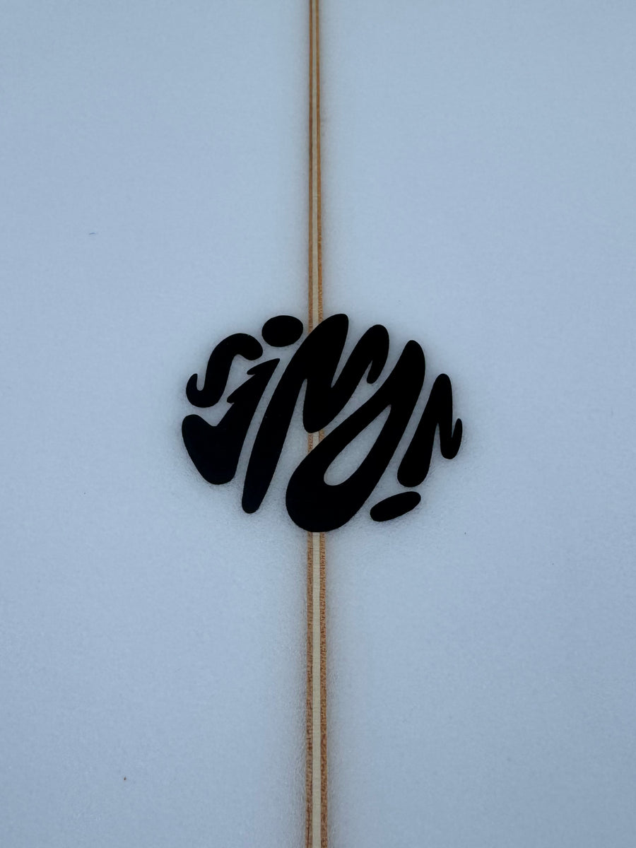 Simon Jones Designs | 5’10” Remote Location Egg Shell Surfboard