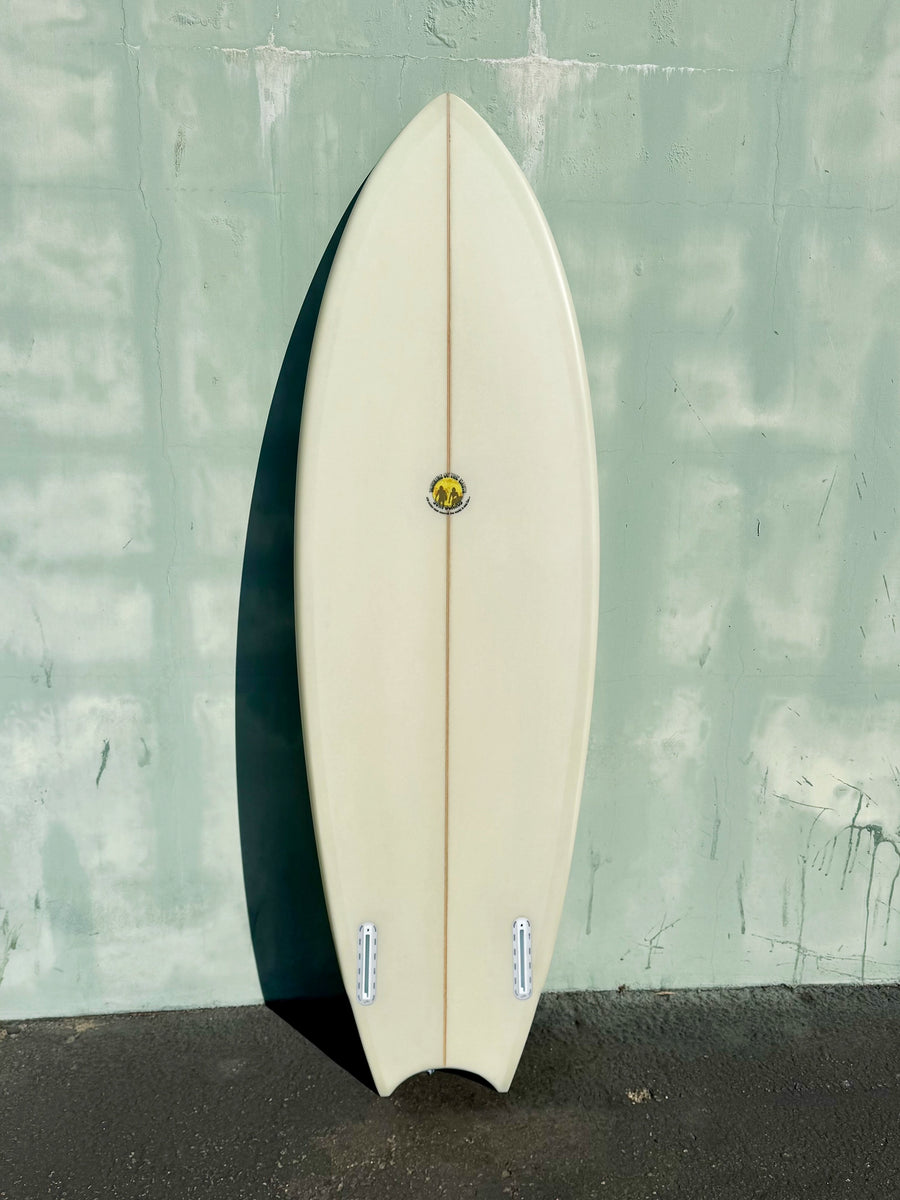 Simon Jones Designs | 5’5" LBOH Off White Surfboard - Surf Bored