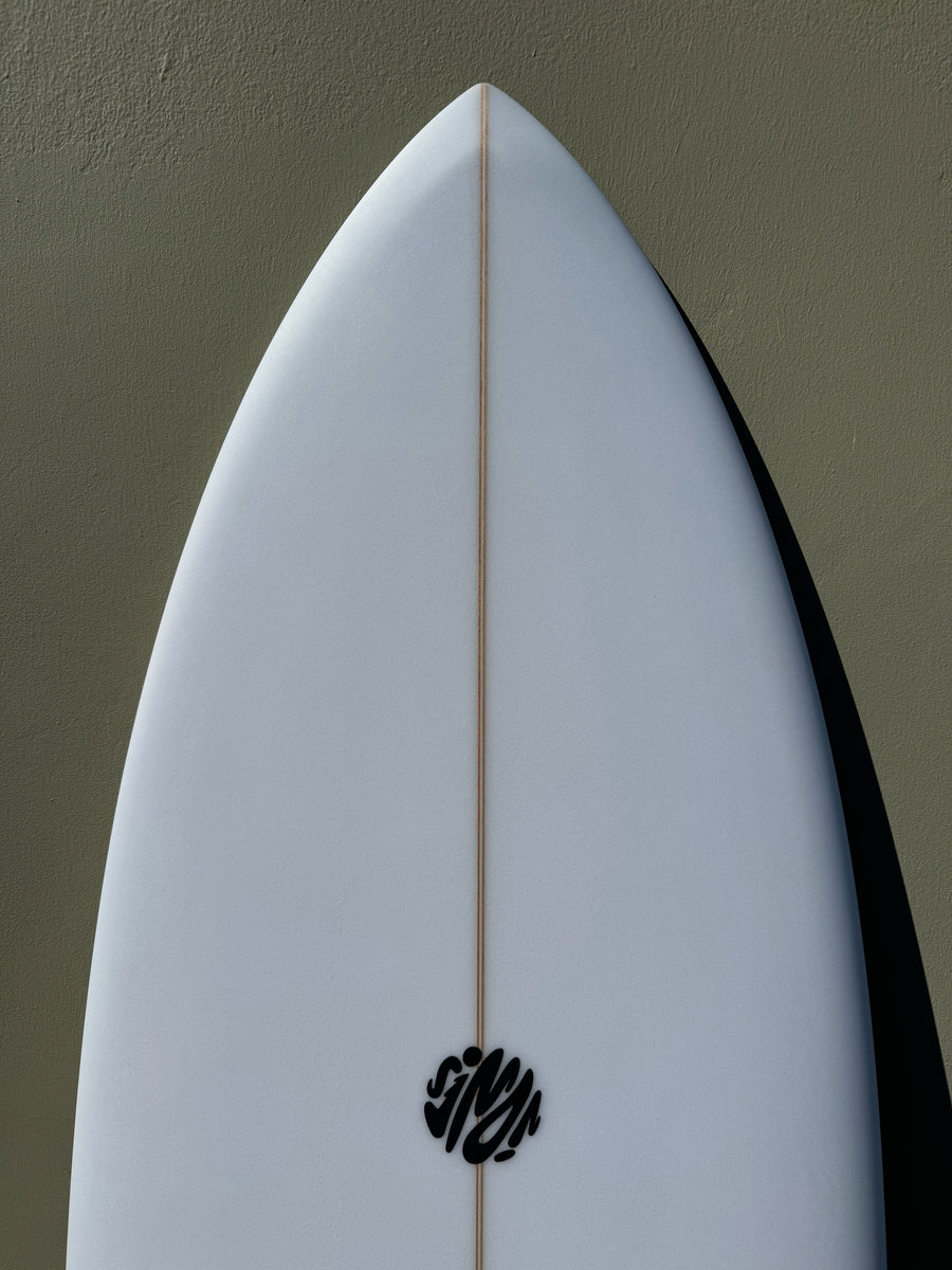 Simon Jones Designs | 5’8” Fiji Clear Surfboard