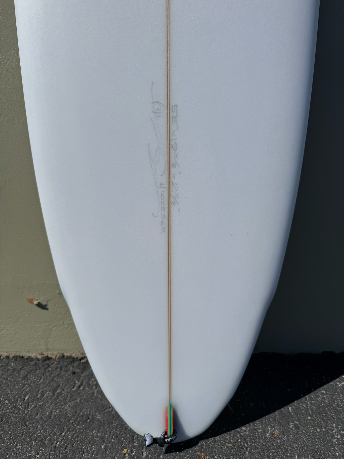Simon Jones Designs | 5’8” Fiji Clear Surfboard - Surf Bored