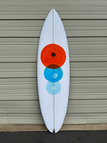 Simon Jones Designs | 6’0” Au Go Go E.A.S.T Clear Surfboard