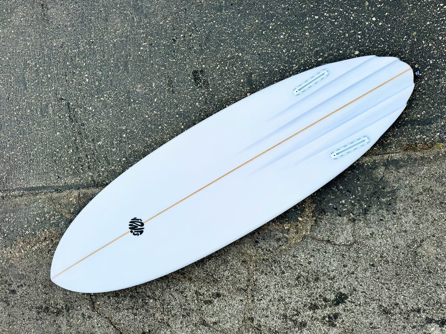 Simon Jones Designs | 6’2” Fiji Clear Surfboard (USED)