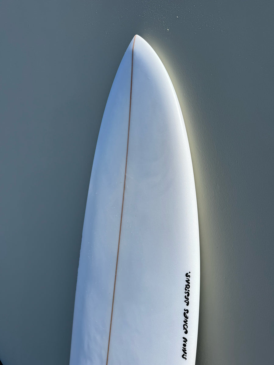 Simon Jones Designs | 6’2” Little Wing Clear Surfboard (USED)