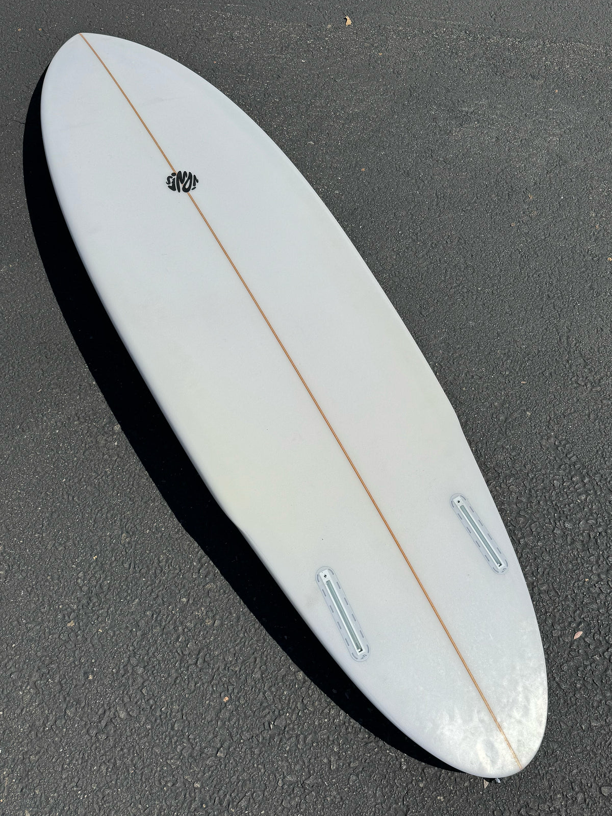 Simon Jones Designs | 6’2” Little Wing Clear Surfboard (USED) - Surf Bored
