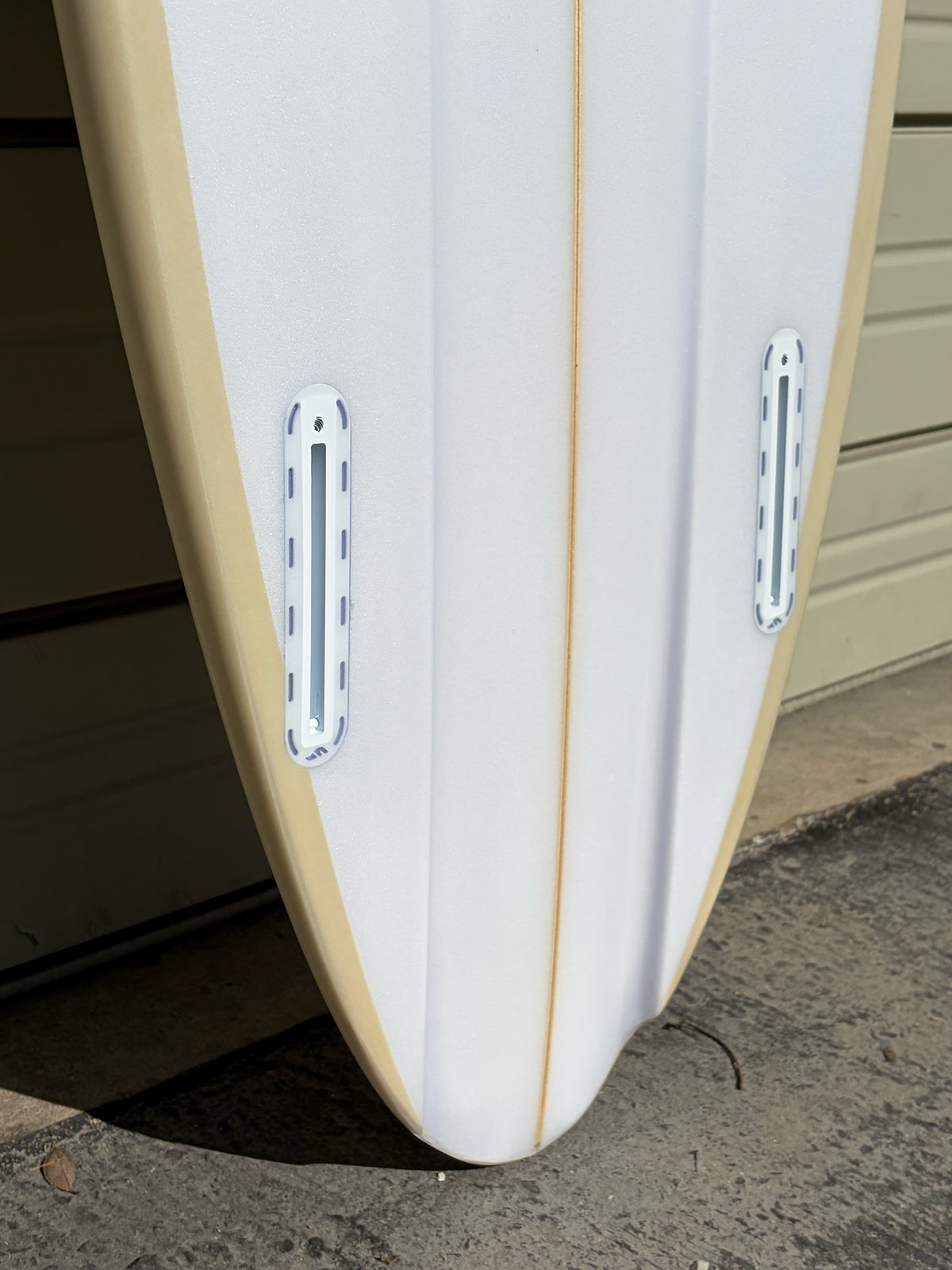 Simon Jones Designs | 6’2” Remote Location Cream Surfboard - Surf Bored