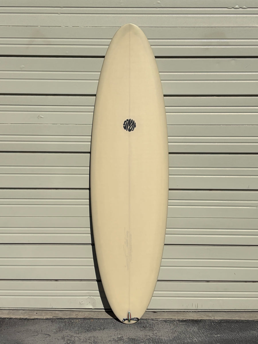 Simon Jones Designs | 6'2” Remote Location Cream Surfboard