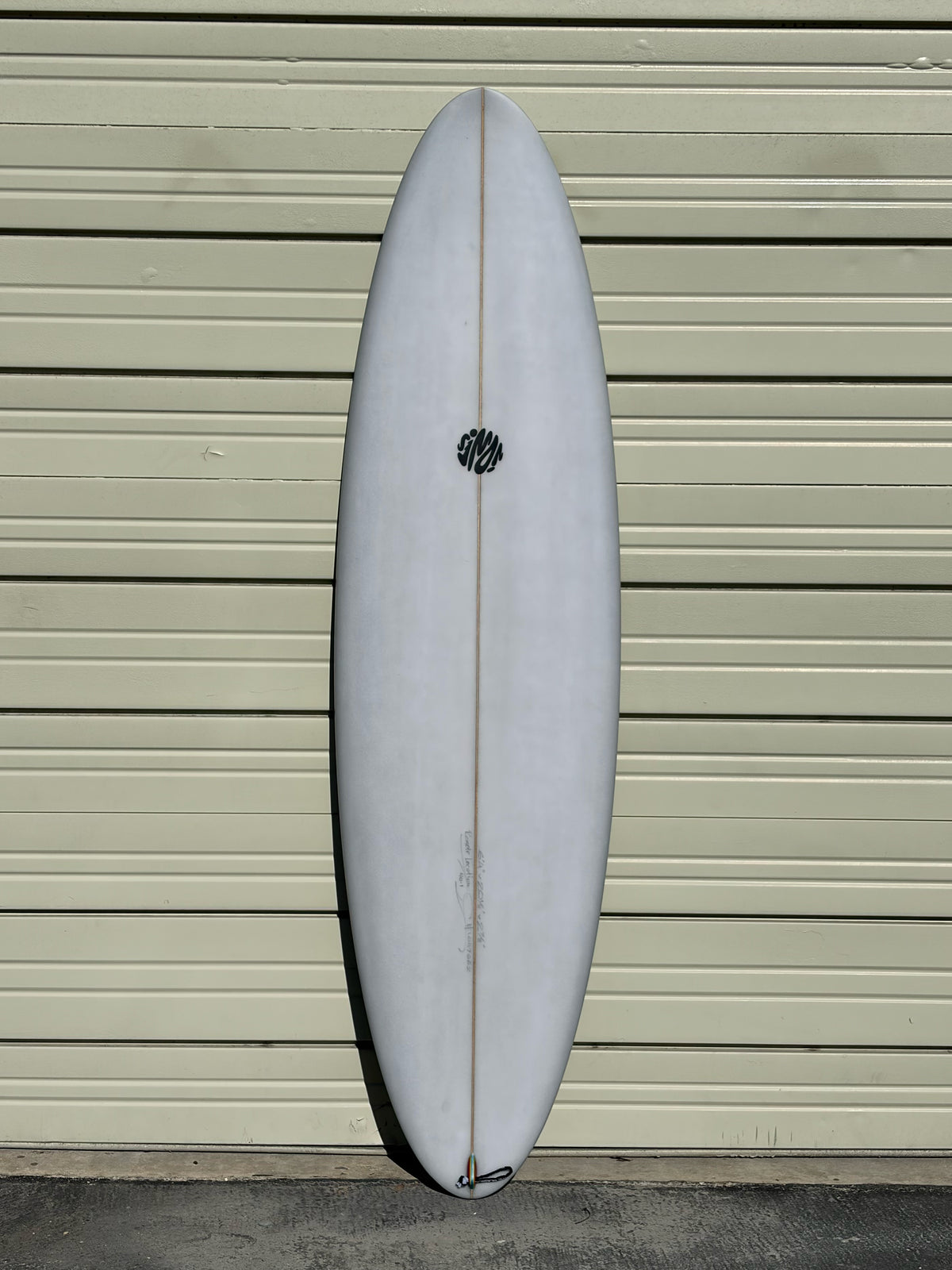 Simon Jones Designs | 6’4” Remote Location Gun Metal Surfboard - Surf Bored