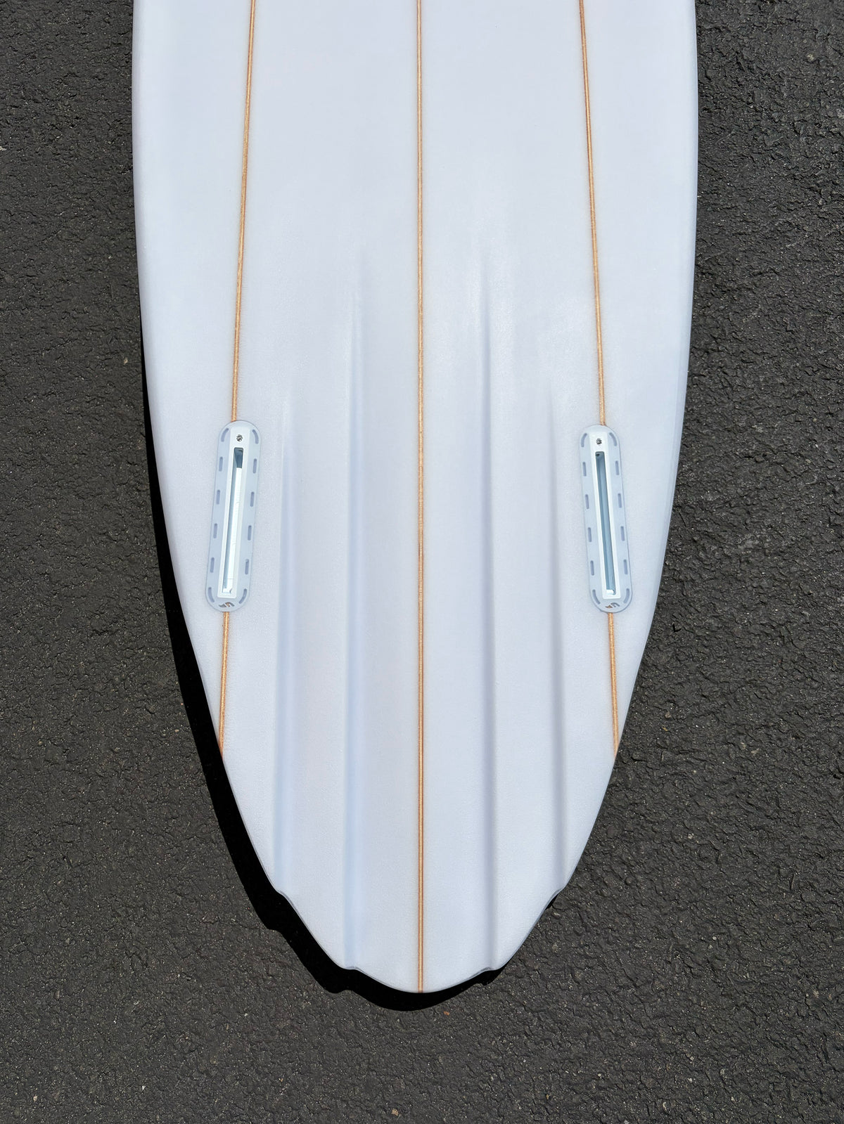 Simon Jones Designs | 7’0” Fiji Triple Stringer Clear Surfboard - Surf Bored