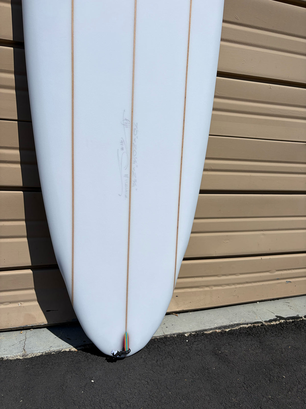 Simon Jones Designs | 7’0” Fiji Triple Stringer Clear Surfboard - Surf Bored