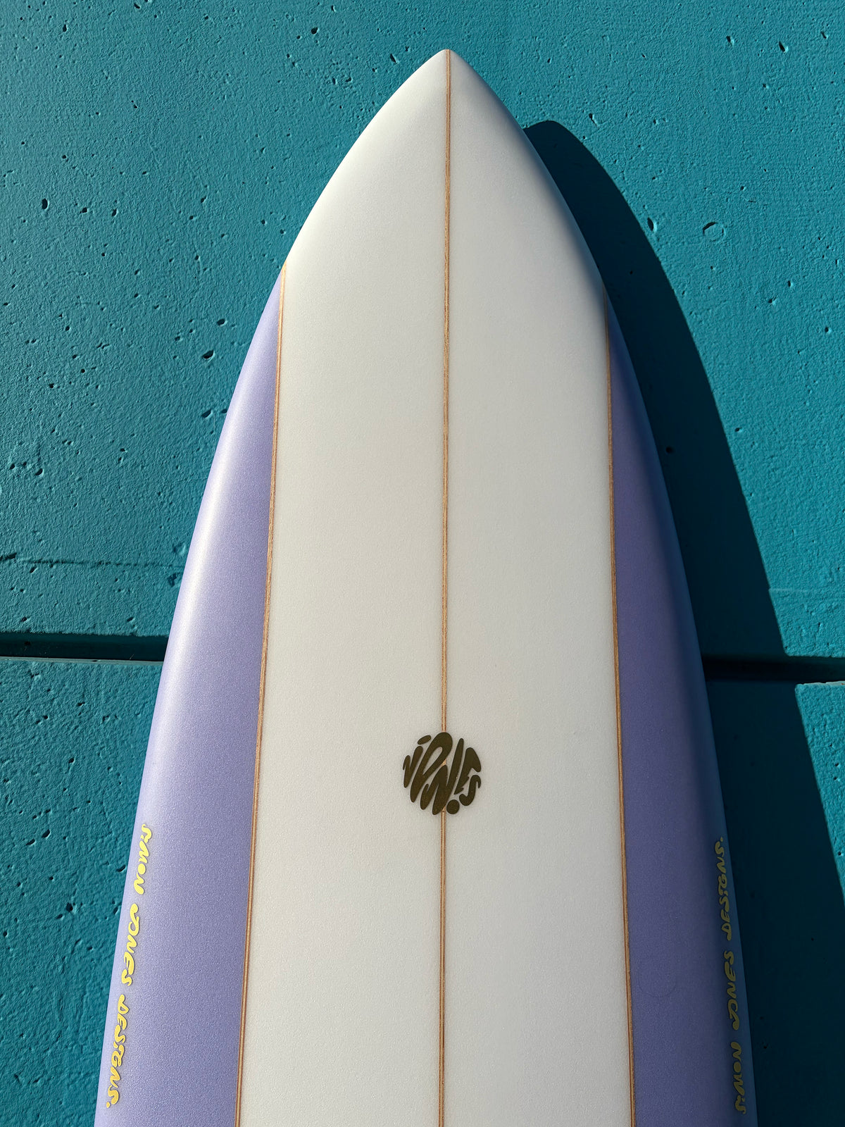 Simon Jones Designs | 7’0” Fiji Triple Stringer Purple Tint Surfboard - Surf Bored