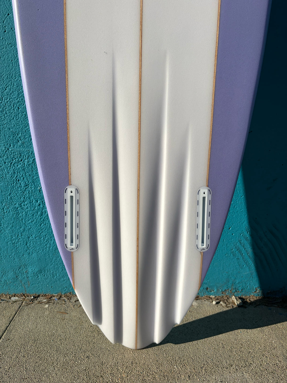 Simon Jones Designs | 7’0” Fiji Triple Stringer Purple Tint Surfboard - Surf Bored