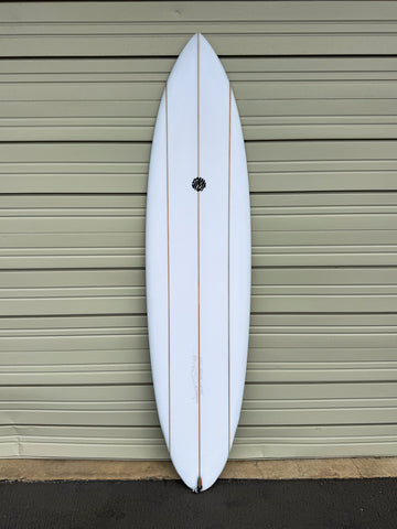 Simon Jones Designs | 7’0” Triple Stringer Fiji Clear Surfboard
